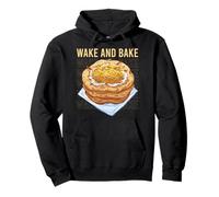 Wake and Bake Funny Sourdough Baking Bread Gift Felpa con Cappuccio
