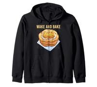 Wake and Bake Funny Sourdough Baking Bread Gift Felpa con Cappuccio