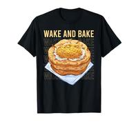 Wake and Bake Funny Sourdough Baking Bread Gift Maglietta