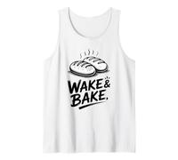 Wake And Bake Pane Forno Colazione Panettiere Canotta
