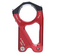 WAKE Attacco Manubrio Bicicletta 31.8mm 50mm Mountain Bike Alluminio Attacco Manubrio Corto per Bici da Strada Leggero Resistente Resistente Lega di Alluminio 31.8mm Manubrio (Nero Rosso)