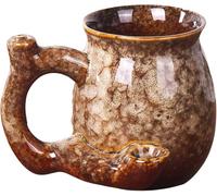 Wake & Bake - Tazza da caffè da 300 ml, per compleanni, Halloween, feste di Natale e idee regalo (blu)