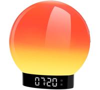 Wake up Light Luce Sveglia snooze alba da Comodino Altoparlante bluetooth FM
