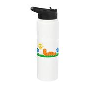 Wake Up Sluts It's Time to Sin, Funny Animal Meme Stainless Steel Insulated Water Bottle