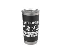 Wakeboard Il Wakeboarder vintage più vicino che puoi innaffiare Bicchiere termico in acciaio inox doppia parete