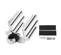 Wakeboard Tower Rack Supporto per torre per ginocchio in alluminio 6061 | Il rack per wakeboard fissa 3 tavole sulle torri utilizzando inserti in gomma con cinghie per tubi da 48 mm, 58 mm e 60 mm.