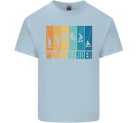 Wakeboarder Acqua SPORTS Wakeboarding T-Shirt Ragazzi Ragazze