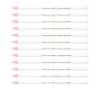 Wakects 12 Pezzi Liscio Disegno a Matita da Cucire, Ideale per Abbigliamento, Pelle, con Linee Chiare, Svaniti Naturalmente con Ferro a Vapore Caldo, per Stoffa, Legno, Ceramica