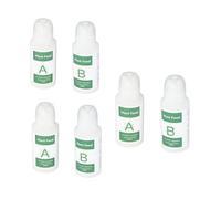 Wakects 3 Set di Fertilizzanti Idroponici per Piante, 2 Bottiglie da 200 Ml di Nutrienti per Piante, A B, Accessori per Sistemi di Coltivazione per Verdure e Frutta, Giardinaggio Indoor