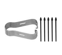 Wakects 5 Punte per Stilo, Punte di Ricambio Sensibili e Precise per Tab S6 S7 S7 Plus S6 Lite Note10 Note20 con Punta della Penna in Plastica Liscia (BLACK)