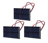 Wakects 6v 1W Modulo di Alimentazione Solare, Ideale per Fai - -te, Luci del Prato Solare, Caricabatterie per Cellulari Solari