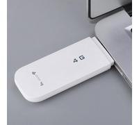 Wakects Adattatore di Rete USB LTE 4G, Router WiFi Portatile Modem Stick 150Mbps, Plug and Play Condividi Fino a 10 Utenti WiFi con Antenna 4G 3G per Laptop
