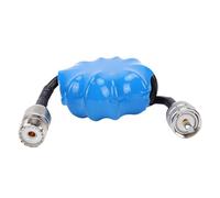 Wakects Anello Magnetico di Strozzatore per Onde Corte Bobina di Blocco in Modo Comune HF 1 1 Balun di Corrente .8 30MHz Soppressione EMI 45mm 100W Pep con Connettore M Maschio a M