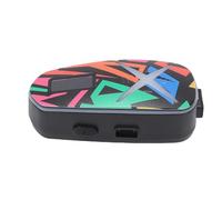Wakects Auricolare Bluetooth per Casco Moto, Altoparlante per Casco Moto in Lega di Zinco con Bluetooth 6.0, IP65, Batteria 40H, Radio FM, Interfono per 4 Persone per Ciclisti in Viaggio