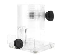 Wakects Base di Trimmer per la Lavorazione del Legno, Router Trasparente Base Trasparente, per il Trimmer (Stile ispessito)