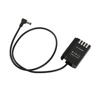 Wakects Batteria Fittizia per Fotocamera 5.5x2.1 Chip Integrato Protezione da Sovraccarico Fotocamera Digitale Accoppiatore CC Protezione da Cortocircuito per