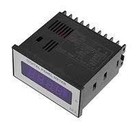 Wakects BERM Misuratore da Pannello Digitale Plastica DF3 Misuratore da Pannello Corrente AC 10A 220V Display Rosso Risposta 0,3s Montaggio a per Monitoraggio Tensione e Corrente Nei Pannelli di