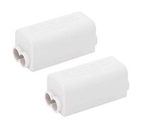 Wakects Blocco Terminale, 1 su 2 Cablaggio Splitter ABS Materiale Ad Alta Potenza Splitter Principale Non Rottura Isolamento più Elevato per Cablaggio della Luce a Cupola per dell'interruttore