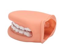 Wakects Burattino Bocca per Logopedia, Modello Lingua e 28 Denti in Silicone, for Terapia del Linguaggio e Insegnamento