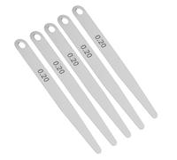 Wakects Calibro di Feeler, Materiale in Acciaio Inossidabile, 0 Strumenti, Adatto Alla Decorazione Domestica, Costruzione Ingegneristica, Trasformazione della Rete Rurale e Altri Progetti, Piccole