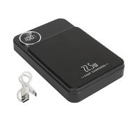 Wakects Caricatore Portatile Wireless, Power Bank Magnetico con Batteria Ai Polimeri di Litio da 5000 MAh, Ricarica Magnetica da 15 W e Uscita Tipo C da 22,5 W, Display di Alimentazione Accurato per