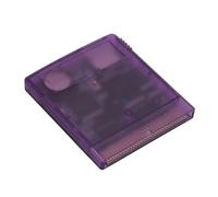 Wakects Cartuccia Gameboy Flash Cartuccia di Gioco per Gameboy Color e Advance SP Scheda di Memoria da 8 GB con Trasferimento File USB per MBC1 MBC2 MBC3 MBC5 (Viola traslucido)
