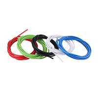 Wakects Cavi per Spostamento della Bici Cavo di Spostamento da 4 Mm Cavo per da Bicicletta da con Lubrificazione del Tubo in PVC Interno per Bici da Strada per Montagna (Green)