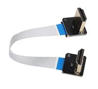 Wakects Cavo Adattatore per Fotografia Aerea, Piegato a 90 Gradi con | Cablaggio telecamera PTZ, rivestimento in lamina leggera, cavo da 3,9 pollici, connessione interna drone , compatibile CYFPV