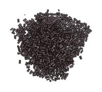 Wakects Cheratina Glue Granuli 100g Brown, Hot Hair Extensions per Capelli | Perle Adesive a Base di Resina, Flusso Ad Alta Temperatura, Granuli Italiani, Uso in Salone e a Casa, per Parrucche,
