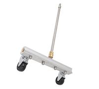 Wakects Cleaner di Carrelli, Sotto la Rondella di Potenza di Carrozza per Acqua di Acqua con Acqua con 4 Ugelli per il Cortile del Patio per Auto