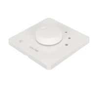 Wakects Controllo del Volume Montato a Parete da 50 W, Controller di Volume di 5 Marcia per Altoparlanti per la Casa, Nella Manopola di Controllo della Piastra a Parete (WHITE)