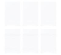 Wakects Coperture di Ventilazione in PET, Copertura Autoadesiva Trasparente 39,5 X 20,5 Cm, Si Adatta Alle Bocchette di Ventilazione da Pavimento, Parete, Soffitto, Blocca i Detriti e Aiuta il (6