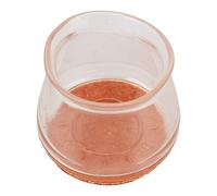 Wakects Coperture per Gambe della Sedia in Silicone, Cuscinetti per le Gambe Non Slip, Protezioni per le Copertine delle delle Sedie per Pavimenti in Legno, con Riduzione del Rumore