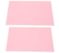 Wakects Coprifoglio Protettivo in Plastica Opaca PP Copertina per Rilegatura 20 Pezzi A4 30 Fori Coprifoglio Trasparente per Relazioni di Presentazione Quaderni per Uso Scolastico in Ufficio (PINK)