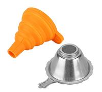 Wakects Design Compatto e Pratico e Pieghevole Filtro Stampante 3D 3D Filtro in Resina Fotosensibile, Imbuto in Silicone Portatile e Rete, Adatti per Tutte le Bottiglie di Larghezza del Collo da 15