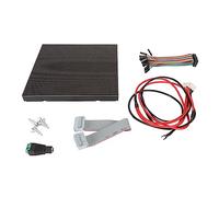 Wakects Display a Matrice LED Luminosità Regolabile Pannello a Matrice LED RGB 5V 4A 4096 RGB Individuali Passo Flessibile da 2,5 Mm 64x64 Supporto a Cascata per Cartelloni Pubblicitari