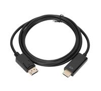 Wakects DisplayPort a Adattatore, 4K 1,8m (#1) | Convertitore 1.2 a 1.4b, larghezza di banda 10,8 Gbps, risoluzione 4000x2000, supporto hot swap, per monitor TV proiettore