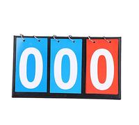 Wakects Forniture da Competizione da 8,1/11,2/14,4 X 6,5 Pollici Tabellone Segnapunti Portatile a 2/3/4 Cifre, Contatore del Punteggio, per Classe PE per Arbitro Allenatore (tabellone segnapunti a