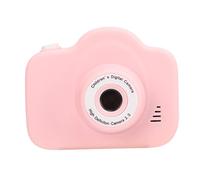 Wakects Fotocamera Digitale per Bambini, Simpatica Videocamera Fotografica in Plastica per Bambini da 2 MP Come (colpo singolo rosa)