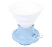 Wakects Gocciolatore per caffè in Ceramica, Macchina per Birra Manuale Portatile Resistente Al Calore con Stile Ad Immersione per Uso Domestico e in Ufficio, Perfetto per gli Amanti del caffè (BLUE)