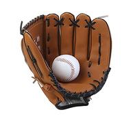 Wakects Guanto da Baseball Giovanile, Mano Sinistra, Pelle PU, Polso Morbido, Tasca Profonda, Punti Rinforzati, 11,5 Pollici