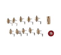 Wakects Guarda gli Strumenti di Riparazione di Avvolgitori per la Molla del Mainpring Strumenti di Orologiaio Fai -da -te Strumento di Avvolgimento con Manico Ergonomico Senza Slip per la