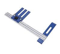 Wakects Guida per la Guida del Taglierina in Legno, Guida in Lega di Guida Circolare in Alluminio Guida Al Taglio della Segale per Segale 0-65 Cm Regolabile con Scala Chiara per Seghe