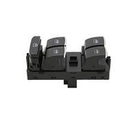 Wakects Interruttore della Finestra di Alimentazione Switch di Controllo Principale Switch Finestra Master Assemblaggio con 5 Pulsanti per MK7 2014-2018 Variante 2014-2018 B8 2015-2018-2017-2015-