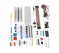 Wakects Kit di Componenti Elettronici Starter Fun Assortimento 830 Punti di Collegamento Breadboard Resistore Condensatore Diodo Modulo per Scheda di Sviluppo R3 Apprendimento di