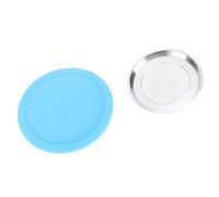 Wakects Kit di Ricarica per Capsule di caffè Kit di Ricarica per Capsule di caffè Riutilizzabili in Acciaio Inossidabile con Supporto in Silicone Clip per Cucchiaio Pennello per Macchina da Zenius