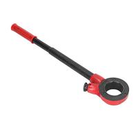 Wakects Kit Filettatrice per Tubi Set di Strumenti per Filettare Tubi a Cricchetto in Ferro 62B con 4 Matrici da 1 2 Pollici a 1 4 Pollici per Idraulici Riparazione Domestica Acciaio Ferro di Plastica