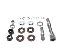 Wakects Kit Interno Albero Intermedio Asse Anteriore Destro, Ricambio Ad Alte Prestazioni per 1500 2012-2021, Kit di Riparazione Durevole con O-ring, Guarnizioni e Cuscinetti