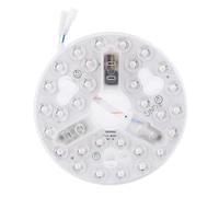 Wakects Kit LED per Soffitto Ventilatore da 5,3 Pollici, Pannello Retrofit Luce Ventilatore 15W 3CCT con Funzione Memoria per Appeso a Parete