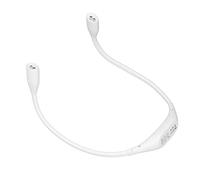 Wakects Lampada da Collo, Lampada da Lettura Flessibile Ricaricabile a 360° Tramite USB, 3 Livelli di luminosità, Protezione per gli Occhi per la Lettura e la Manutenzione (WHITE)